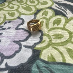 24k-gold ring, 1950 Smythe Jewelers